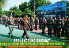Berlangsung Khidmat, Kasdim 0811/Tuban Pimpin Upacara Peringatan HUT Ke-80 TNI di Lapangan Makodim