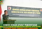 Tingkatkan Sinergitas, Kodim 0811/Tuban Menggelar Kegiatan Komsos Dengan Aparat Pemerintahan Tentang Era Transformasi Digita