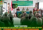 Rapat Paripurna Dalam Rangka Serah Terima Jabatan Ketua Persit Kartika Chandra Kirana Cabang XXVI Kodim 0811 Tuban