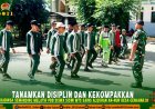 Tanamkan Mental Kedisiplinan dan Kekompakkan, Babinsa Kodim 0811 Tuban Latih PBB  Siswa-Siswi MTS Sains Al Qur'an An-Nur